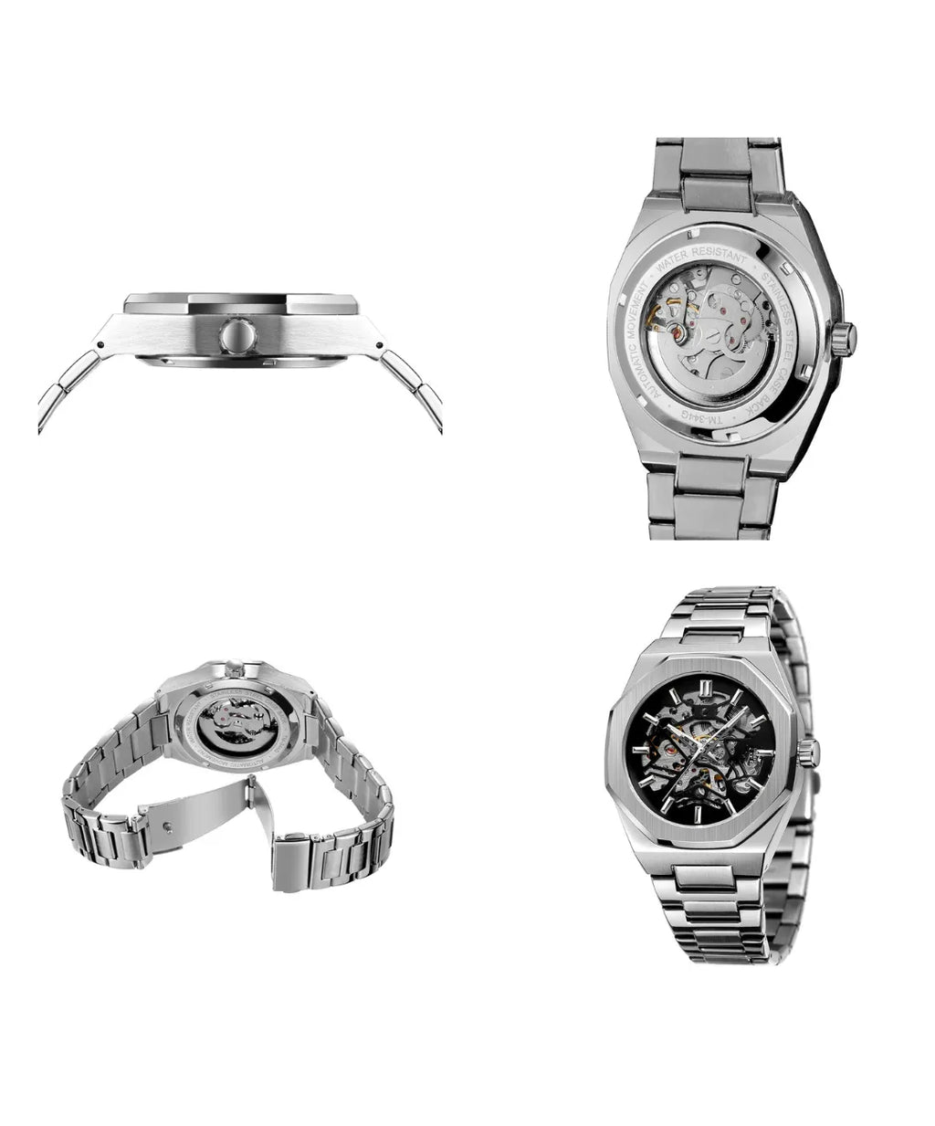 Relógio Masculino Sand Squeleton