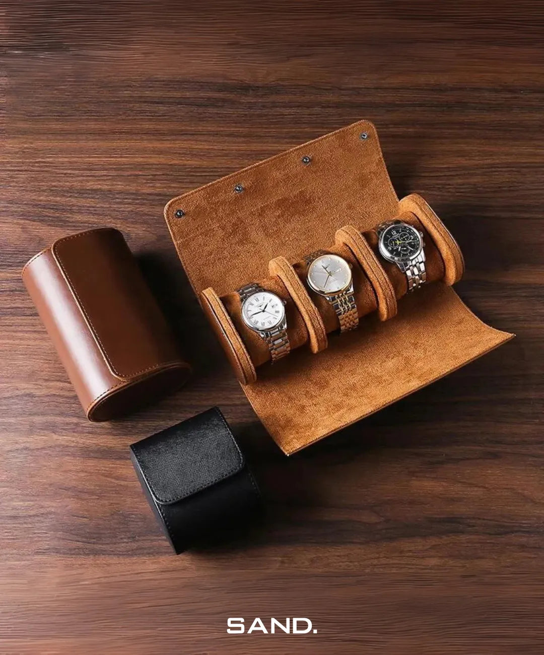 Porta-Relógio-3-Slots-Sand