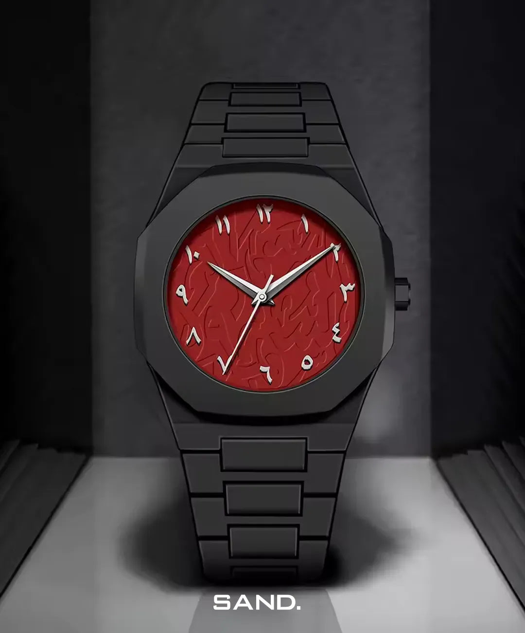 Relógio-Polycarbon-B&R-Arabic-Sand