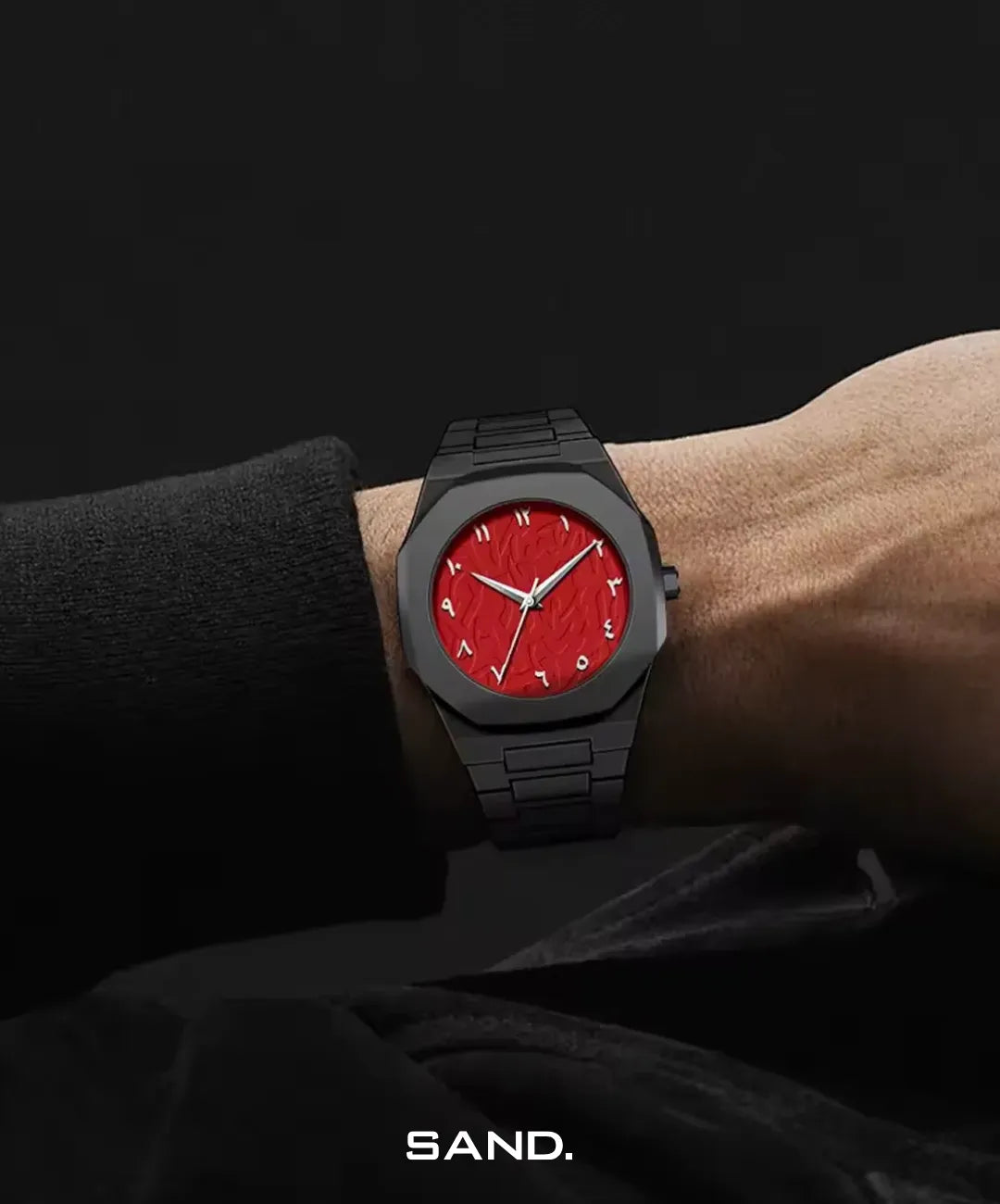 Relógio-Polycarbon-B&R-Arabic-Sand