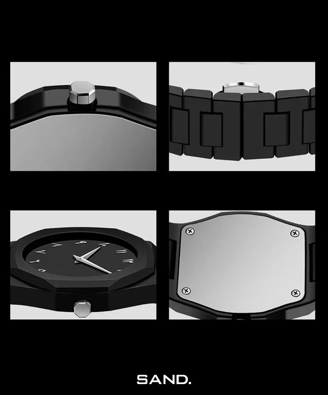 Relógio-Polycarbon-Date-Arabic-Sand