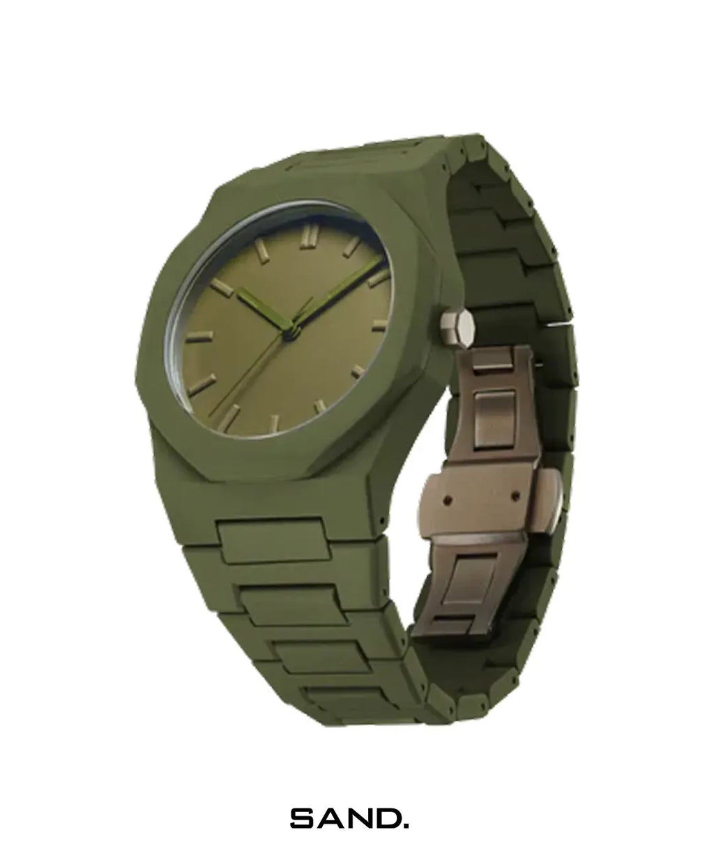 Relógio-Polycarbon-Green-Masculino-Sand