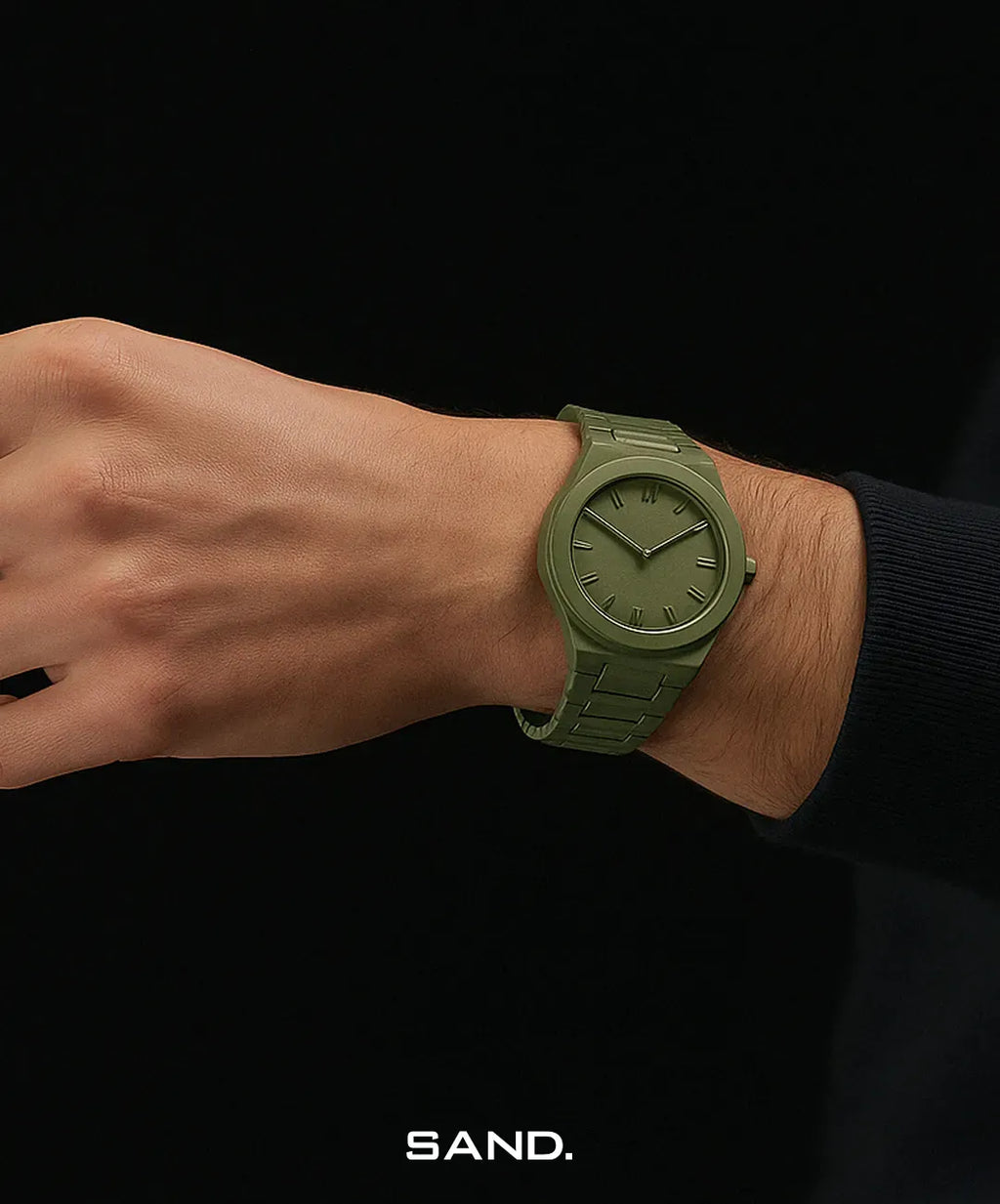 Relógio-Polycarbon-Green-Masculino-Sand