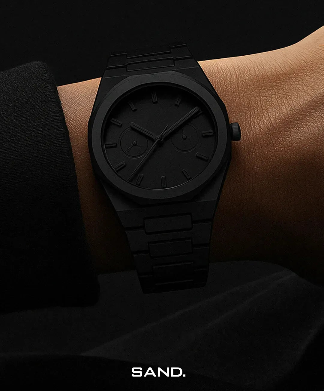 Relógio-Polycarbon-Trident-Black-Sand